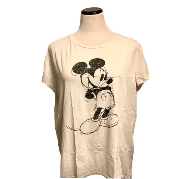 Label of Graded Goods Mickey Mouse T-Shirt XL - Picture 1 of 4